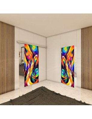 Pendeltür - Fotoprint Model 14 für ein modernes Zuhause