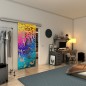 Glasschiebetür SLIM-LINE - Fineprint Modell 170 Verlauf auf Klarglas Glasschiebetür SLIM-LINE - Fineprint Modell 170 Verlauf auf Klarglas