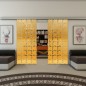 Glasschiebetür SLIM-LINE - Fineprint Modell 033 Gold auf Klarglas Glasschiebetür SLIM-LINE - Fineprint Modell 033 Gold auf Klarglas