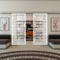 Glasschiebetür SLIM-LINE - Fineprint Modell 153 Weiss auf Klarglas Glasschiebetür SLIM-LINE - Fineprint Modell 153 Weiss auf Klarglas