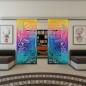 Glasschiebetür SLIM-LINE - Fineprint Modell 172 Verlauf auf Klarglas Glasschiebetür SLIM-LINE - Fineprint Modell 172 Verlauf auf Klarglas