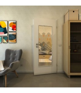 Lichtausschnitt - Fineprint Model 027 Gold auf Klarglas