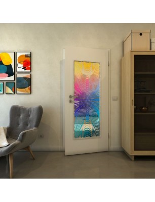 Lichtausschnitt - Fineprint Model 037 Verlauf auf Klarglas