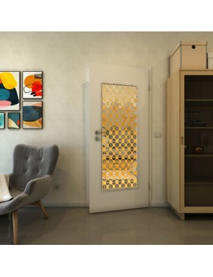 Lichtausschnitt - Fineprint Model 142 Gold auf Klarglas