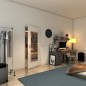 Lichtausschnitt - Fineprint Modell 081 Schwarz auf Klarglas Lichtausschnitt - Fineprint Modell 081 Schwarz auf Klarglas