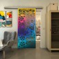 Glasschiebetür SLIM-LINE - Fineprint Modell 149 Verlauf auf Grauglas Glasschiebetür SLIM-LINE - Fineprint Modell 149 Verlauf auf Grauglas
