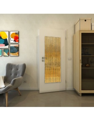 Lichtausschnitt - Fineprint Model 032 Gold auf Grauglas