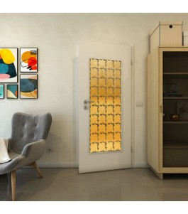 Lichtausschnitt - Fineprint Model 033 Gold auf Grauglas