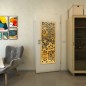 Lichtausschnitt - Fineprint Modell 149 Gold auf Grauglas